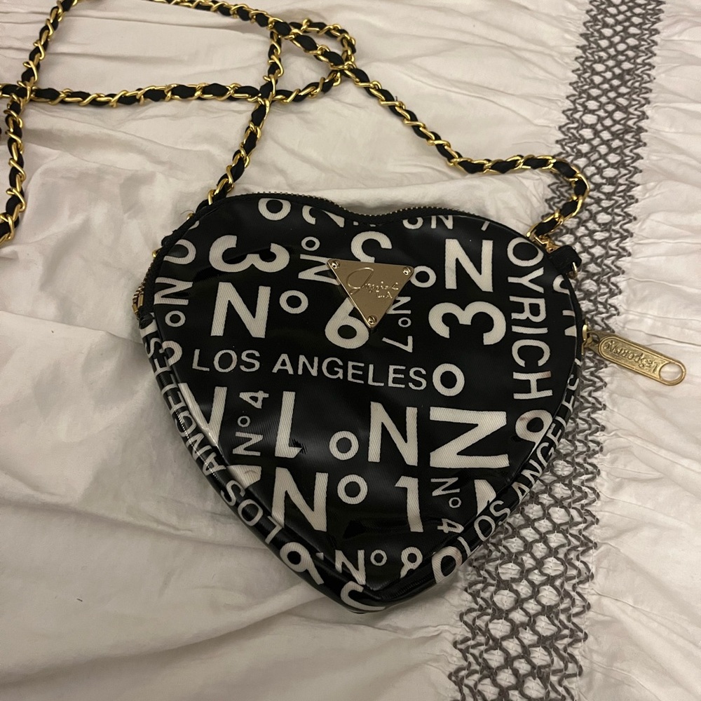 Lesportsac heart cross body